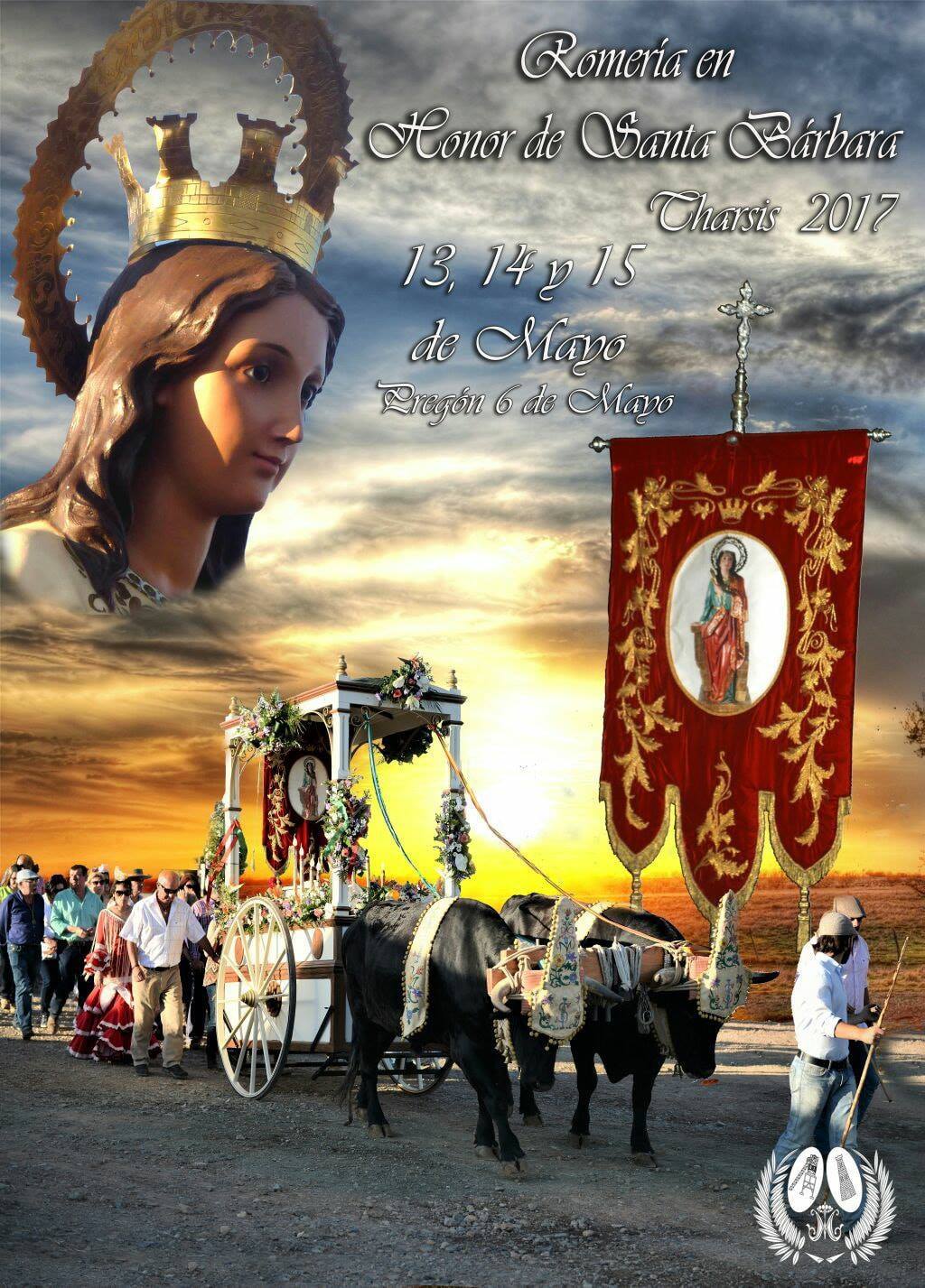 Romería en honor a Santa Bárbara 2017 Tharsis